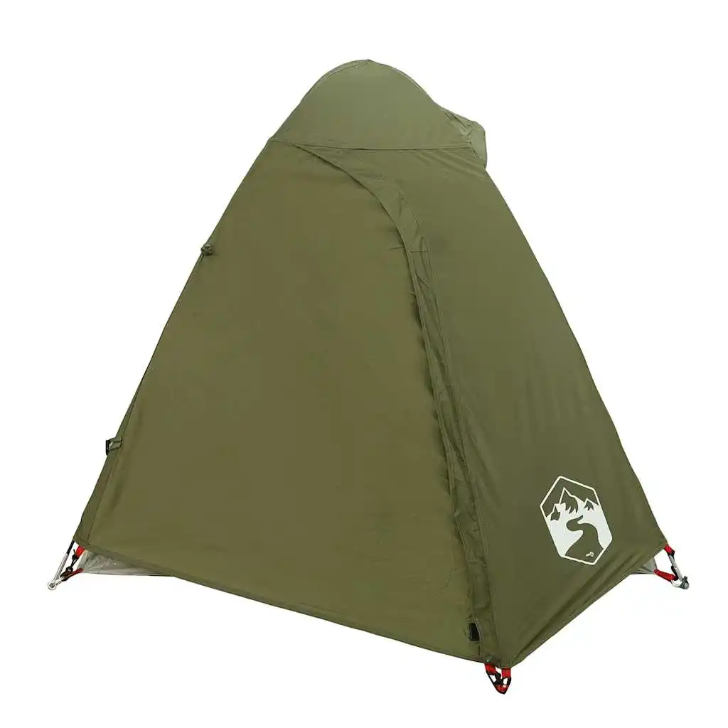 Wasserdichtes Tarnzelt für 2 Personen, Kuppelzelt, Lichtundurchlässig, Winddicht, Campingzelt für Festivals, Wandern, Backpacking, Camping, Angeln – Detail 19
