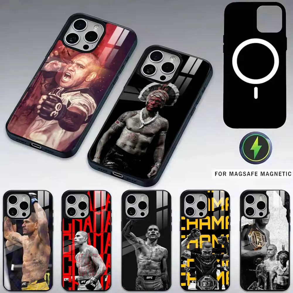 

Fighting Pereira-s Alex Phone Case For iPhone17,16,15,14,13,12,11 Plus,Pro Magnetic with Magsafe Wireless Charging