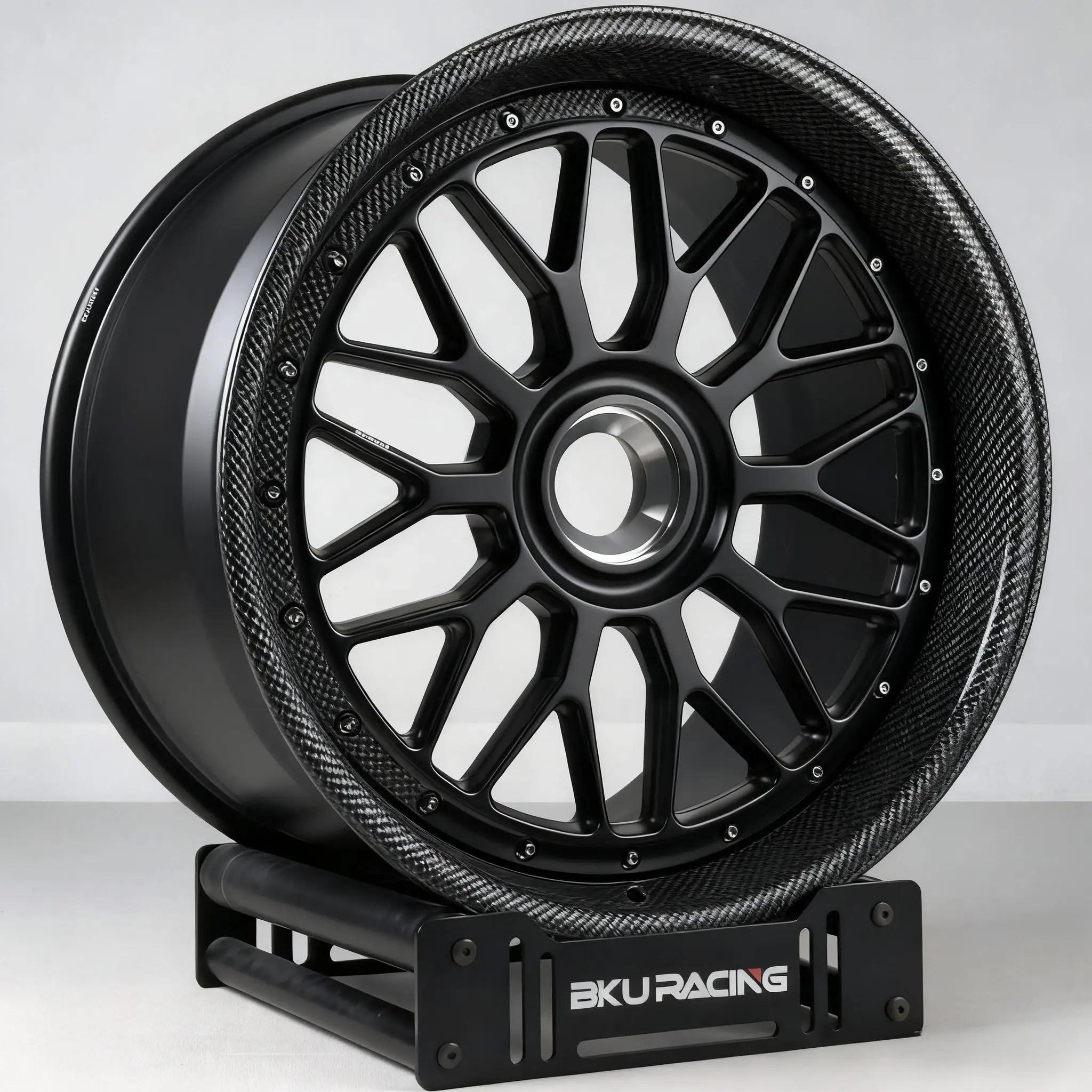 

Кованые карбоновые диски Bku, составные (2 части), для Ferrari 488, 458, SF90, 296, 812, F8, FF, 19, 20, 21 дюймов, с центральным креплением, гоночные, из сплава T6