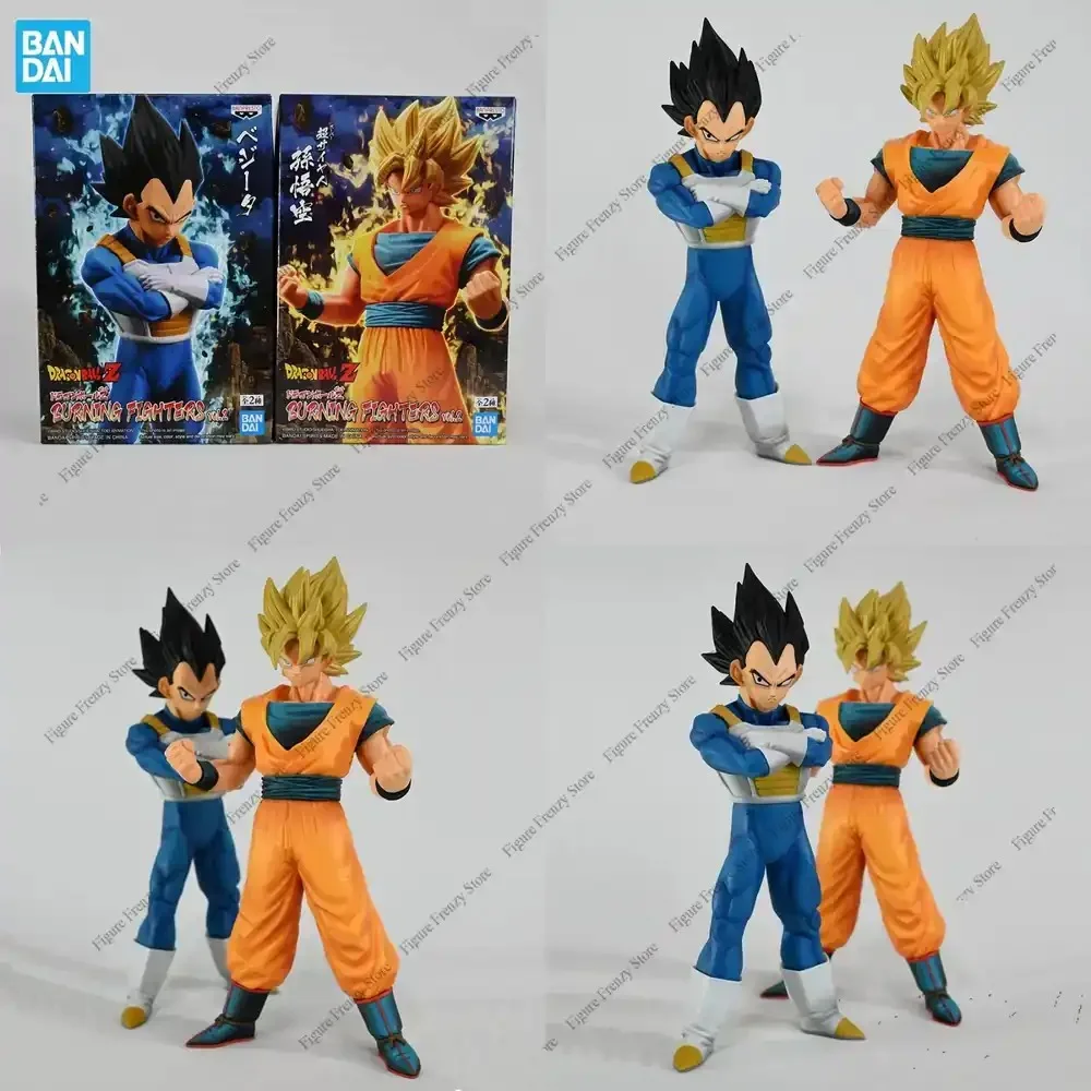 

Специальное предложение: Фигурки Banpresto Anime Dragon Ball Z Burning Fighters SSJ Goku Vegeta, ПВХ-фигурки для коллекционирования DBZ