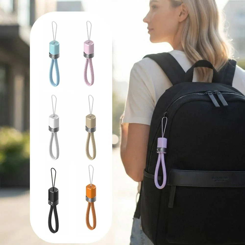 2 in 1 Lanyard Data Cable Fast Charging Phone lanyard Type C To Type C Cable Keychain Detachable Data Transfer