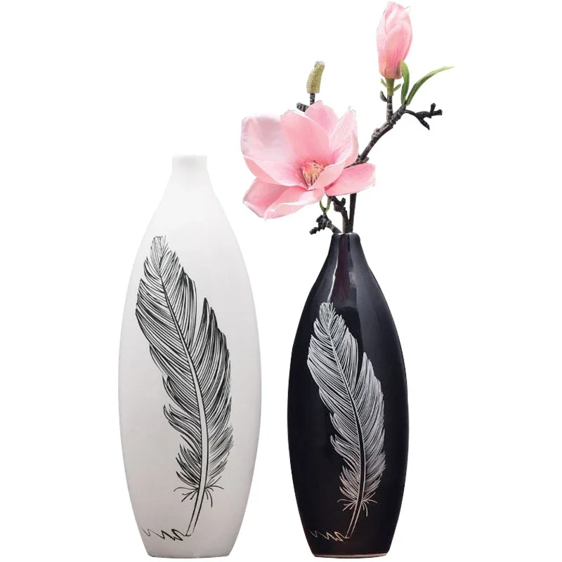 

Modern ceramic vase decoration for home, living room, countertop, TV cabinet, vase decoration
