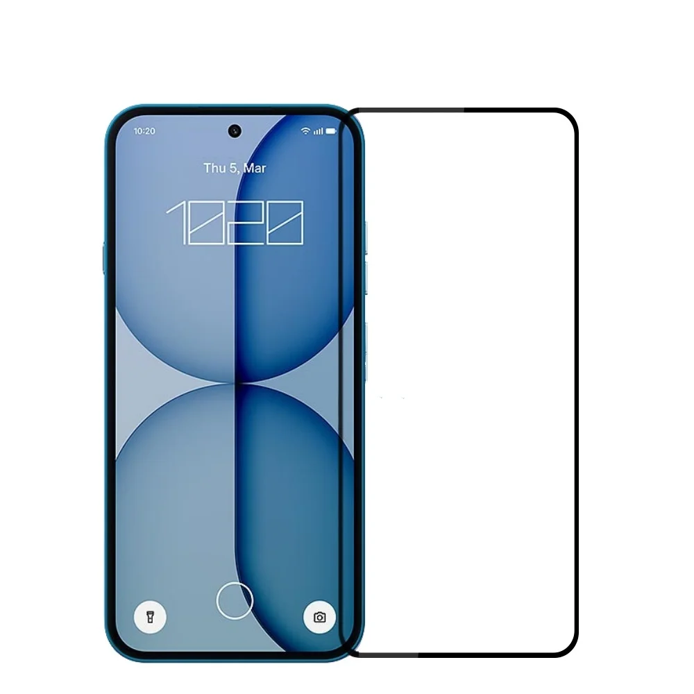 

Защитная пленка Mofi For Nothing Phone (4a) 9H, полностью клеящаяся, с полным покрытием, из высококачественного алюминиево-кремниевого стекла - черная