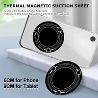 1/2/5Pcs Mobile Phone Cooling Plate for Magnetic Radiating Heat Conduction Sticker for IPhone Android Game Cooler Expand Area