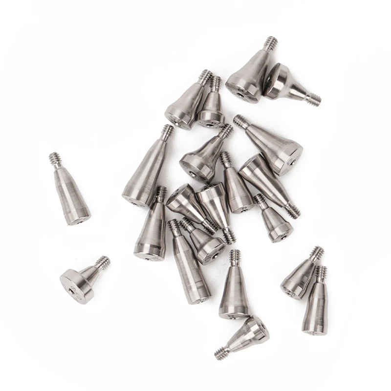 5Pcs Dental Healing Abutment Titanium Alloy Regular Osstem Healing Base Caps Gingival Former Gum Level Implant Platform