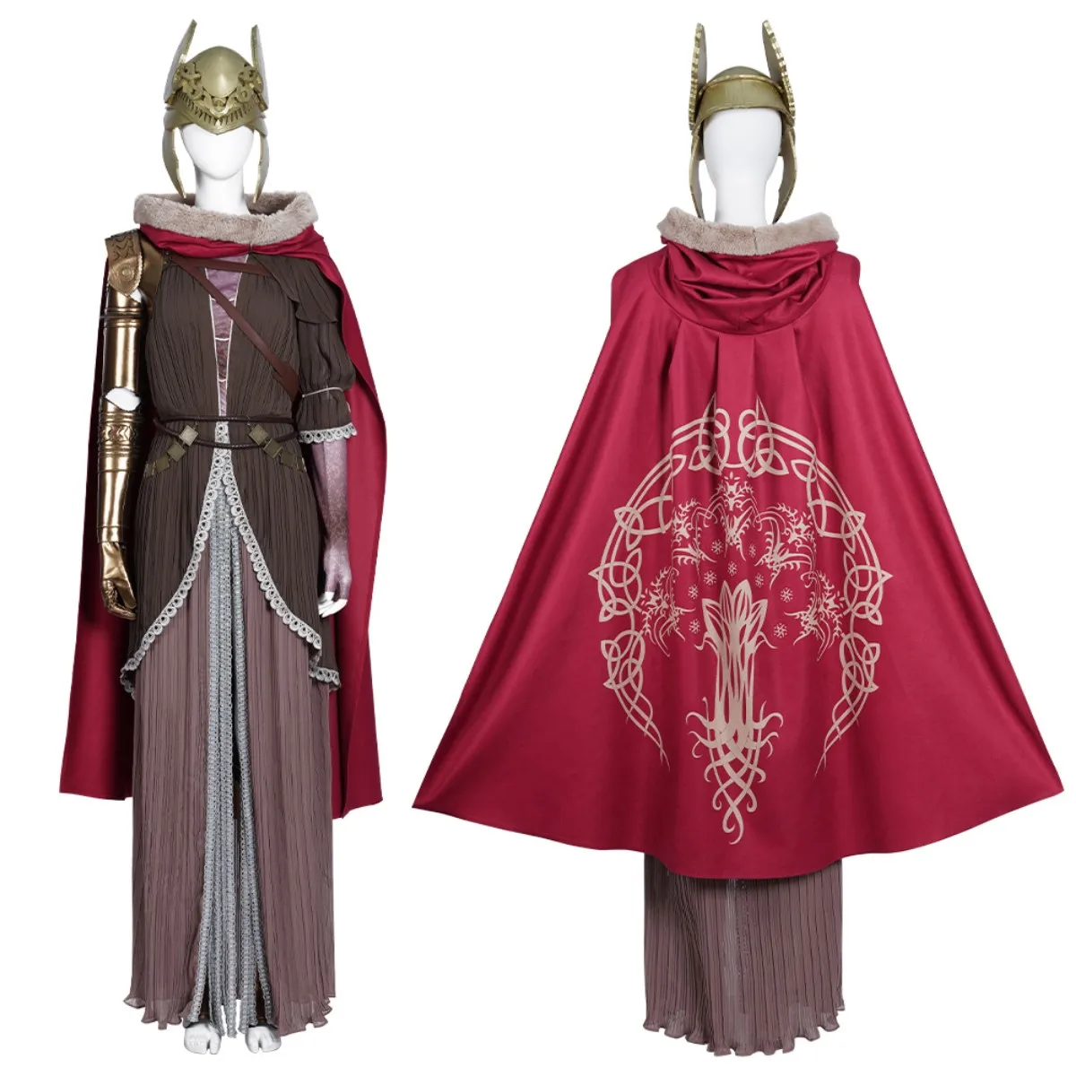 Woman Malenia Cosplay Costume Malenia Dress Cloak Outfit Full Set and Individual Items Are Sold Custom Size