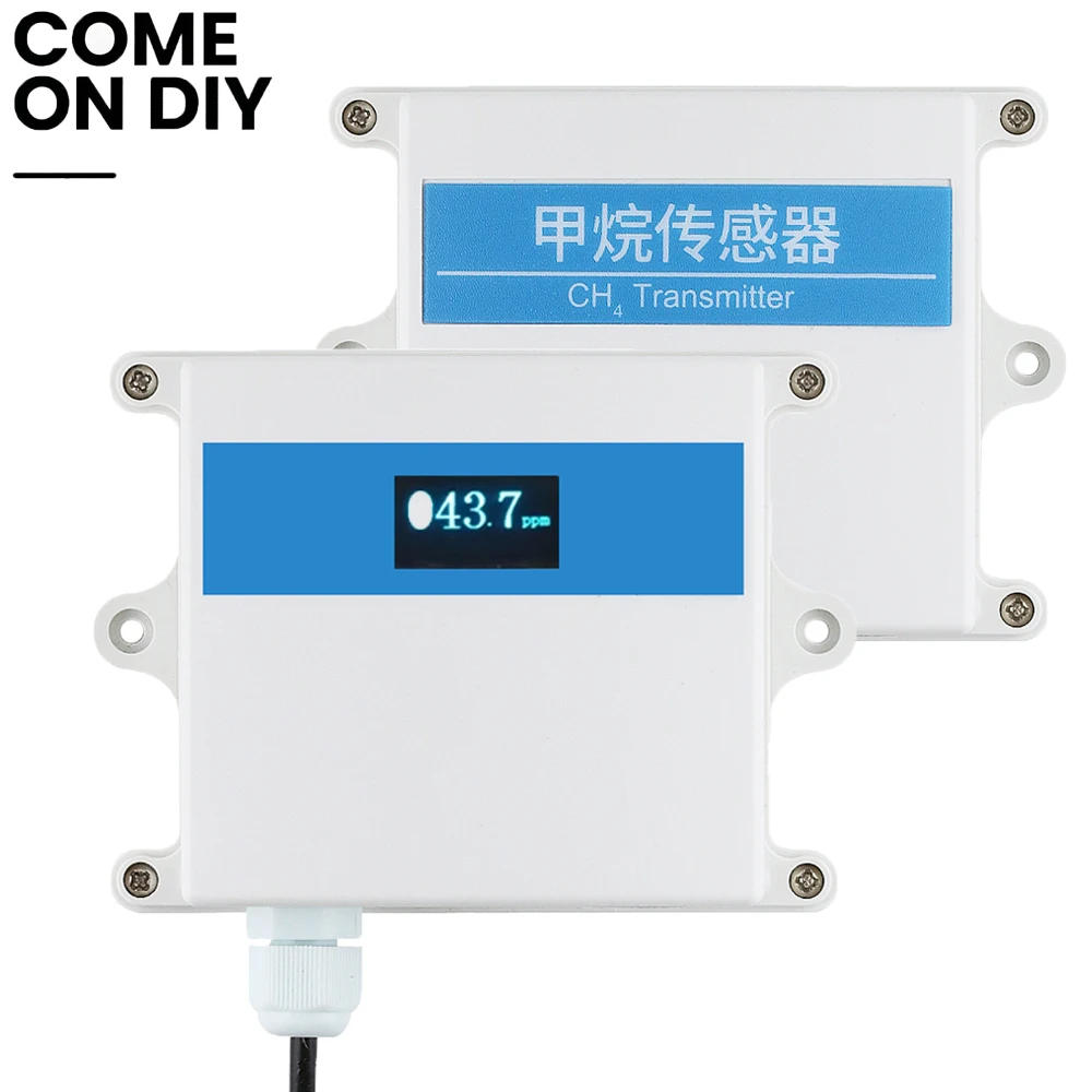 CH4 가스 센서 모듈 0-100ppm 고정밀 유독 가스 메탄 농도 감지기 송신기 전기화학적 DC12-24V