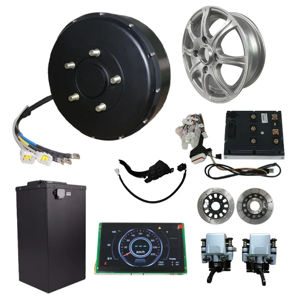 

4kw Lithium Battery Electric Car Universal Digital Speedometer Dc Brushless Hub Motor Controller