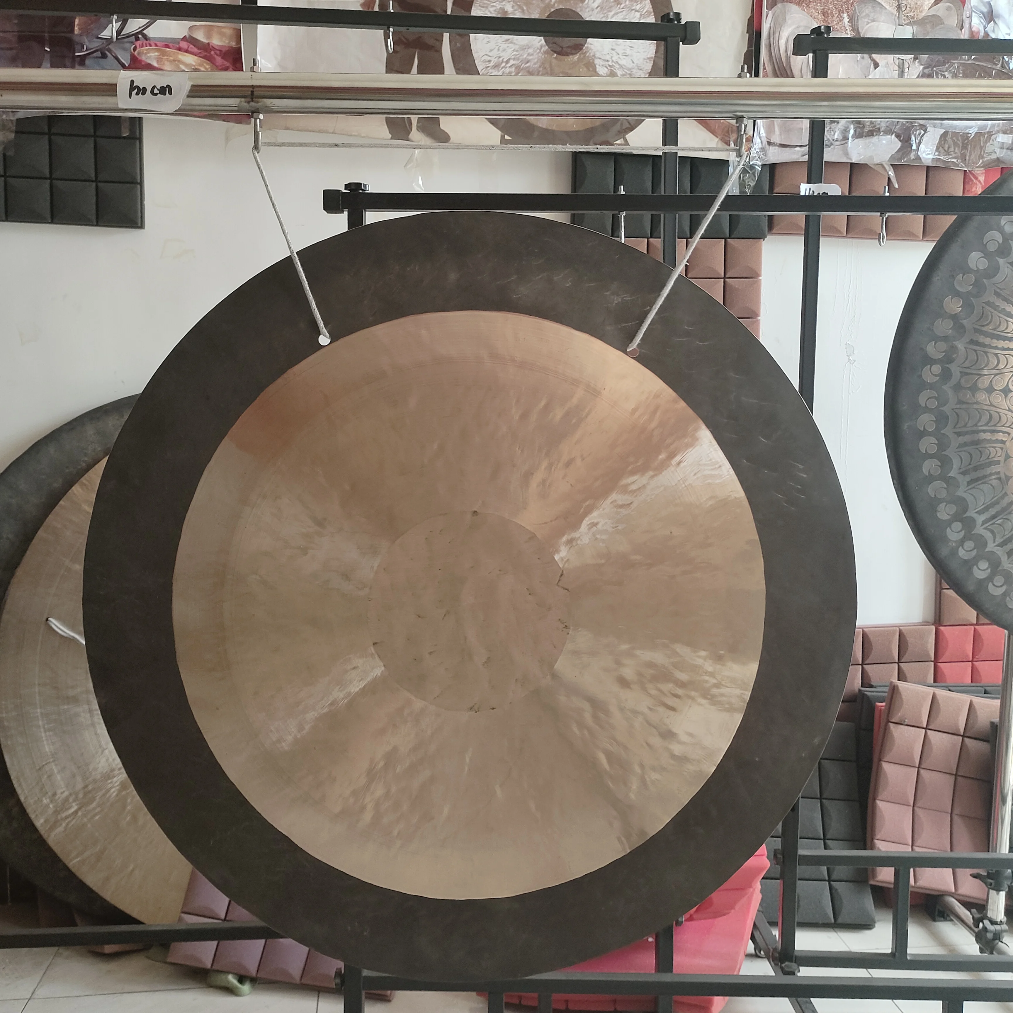 Deep Wave Wind Gong with Wooden Mallet, 22 