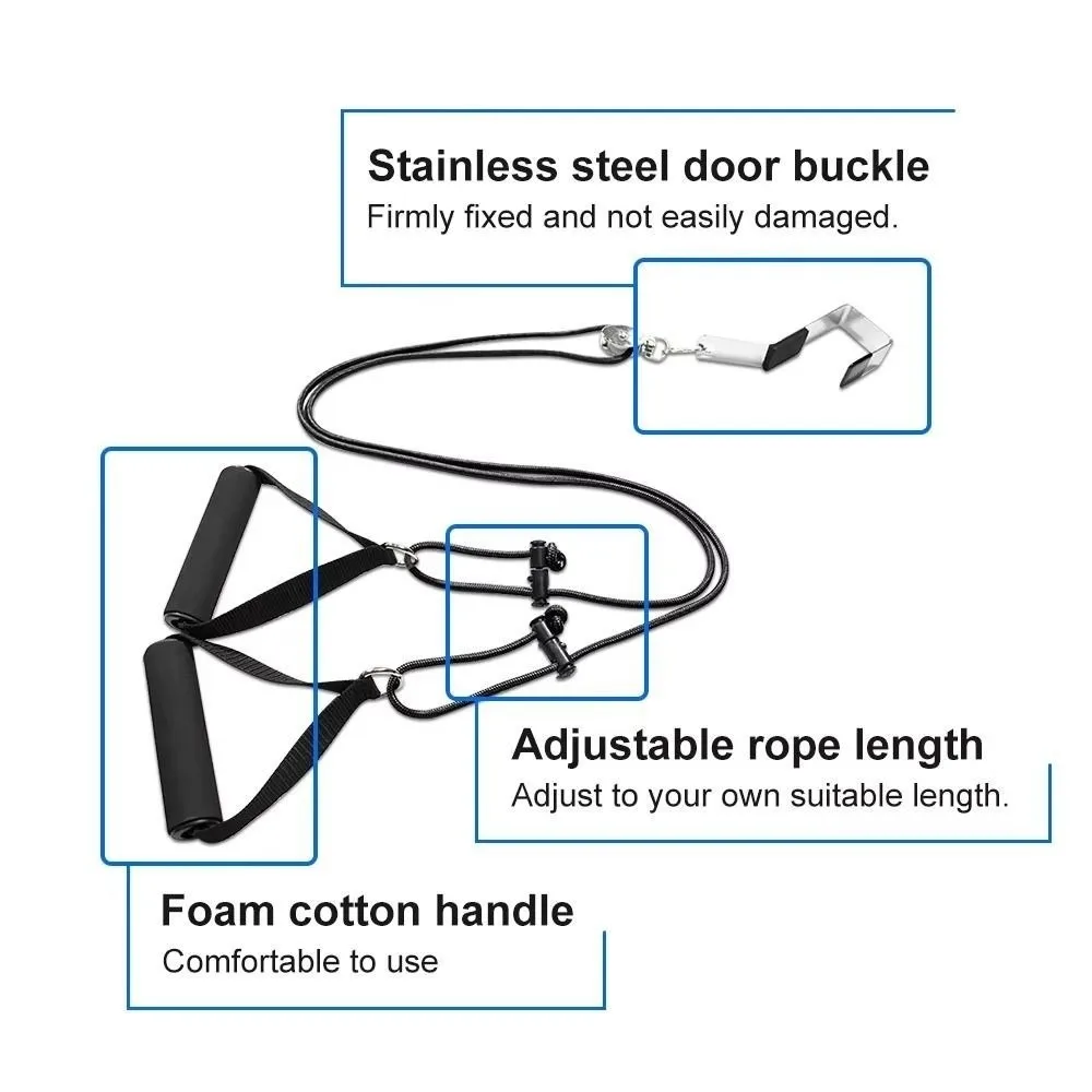 2M Shoulder Training Pulley Adjustable Effective Shoulder Recovery Device Portable Safe Shoulder Exercise Tool Physical