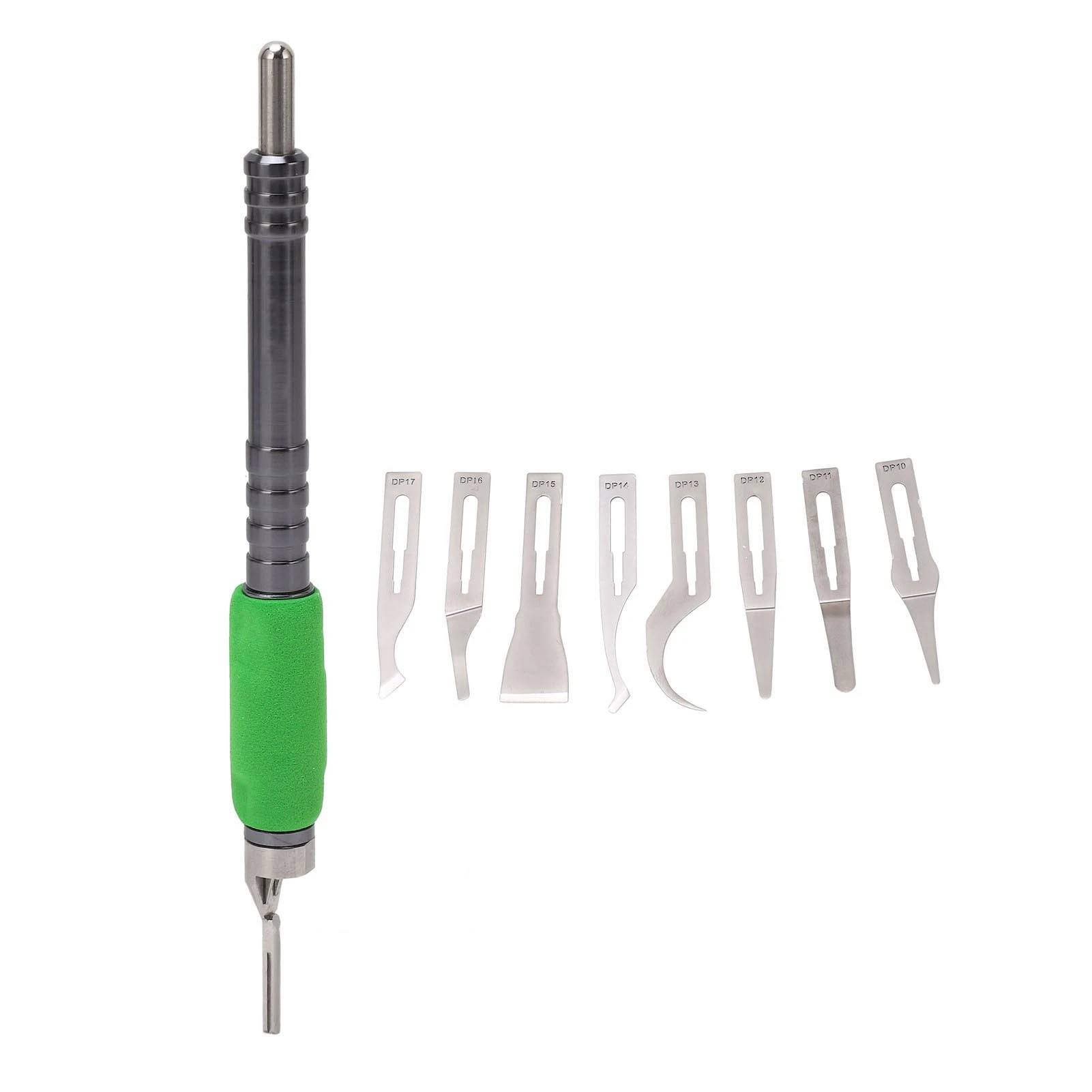 Chip Repair Knife Set Multifunctional CPU Glue Remover Knife with 8 Pcs Ultra Thin Blades
