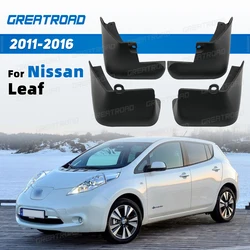 For Nissan LEAF 2011-2016  2012 2013 2014 2015 Fender Mudguard Mud Flaps Guard Splash Flap Mudguards Car Accessories