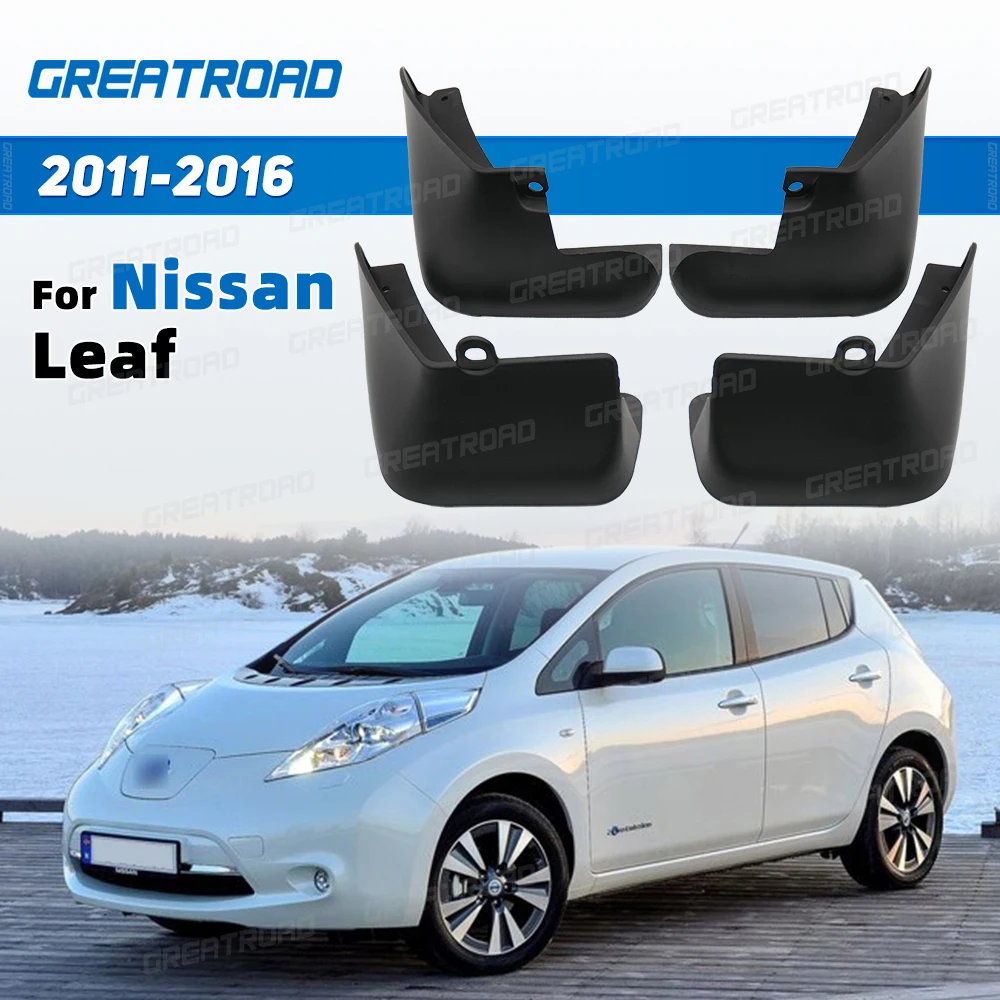 For Nissan LEAF 2011-2016  2012 2013 2014 2015 Fender Mudguard Mud Flaps Guard Splash Flap Mudguards Car Accessories