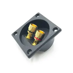 Terminal Cup for Speaker Subwoofer Boxes 2 Way Speaker Box Terminal Binding Post 57X57mm Wp2-27 Two-position Accessories