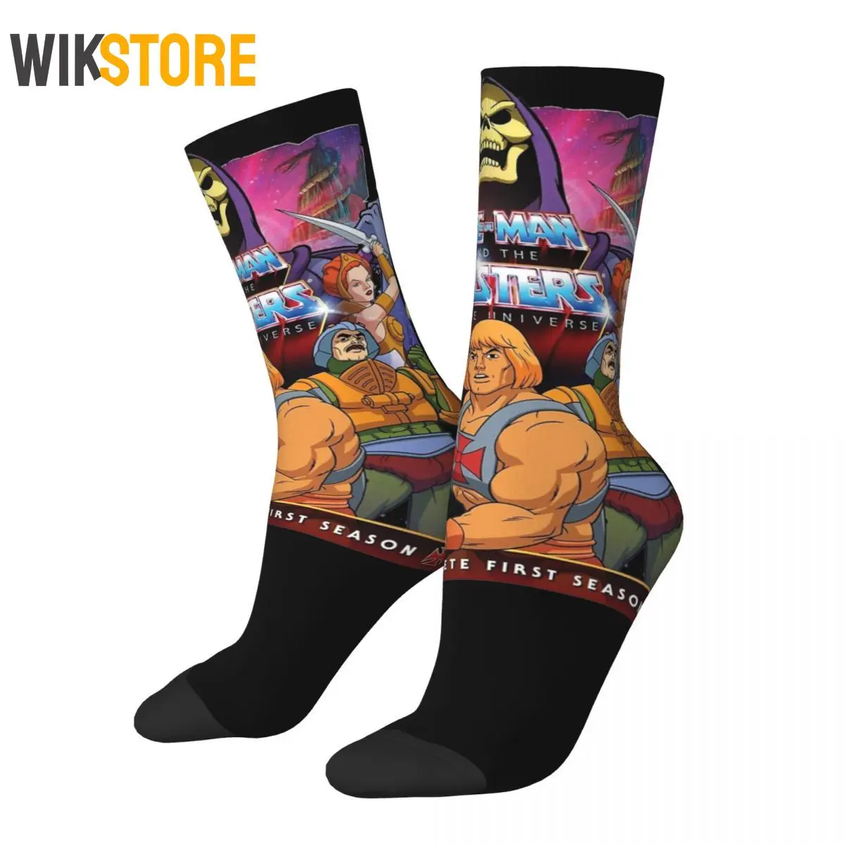 He-Man Masters Of The Universe Socks Men Women Fashion Socks Hip Hop Spring Summer Autumn Winter Breathable Cute Sock