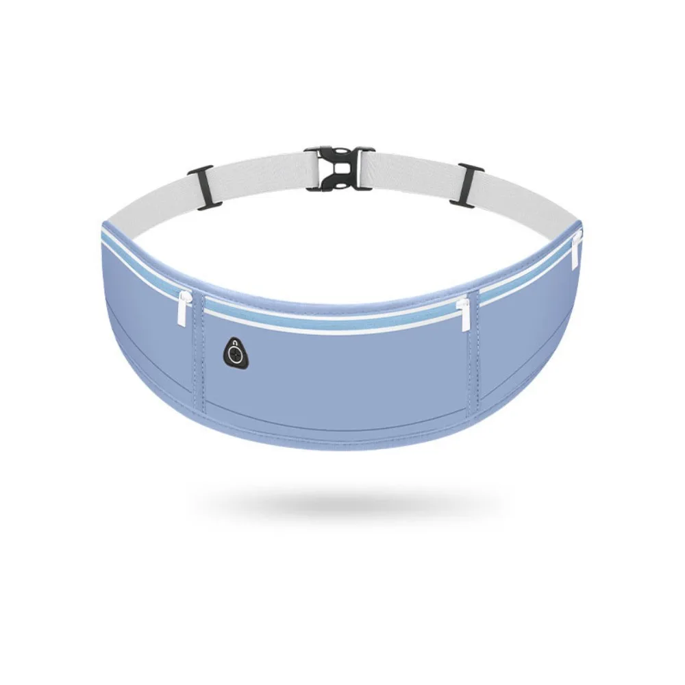 

Спортивная поясная сумка для бега, водонепроницаемая, невидимая, дышащая, с регулируемым ремнем и светоотражающей полосой, для спортзала и велоспорта