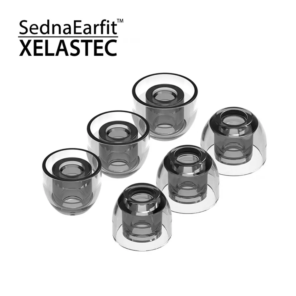 AZLA Xelastec 미끄럼 방지 이어 팁, 소니 WF-1000XM4 1000XM3 이어팁 1697ti qdc 이어버드, 떨어짐 방지, 보컬 스티커 귀마개