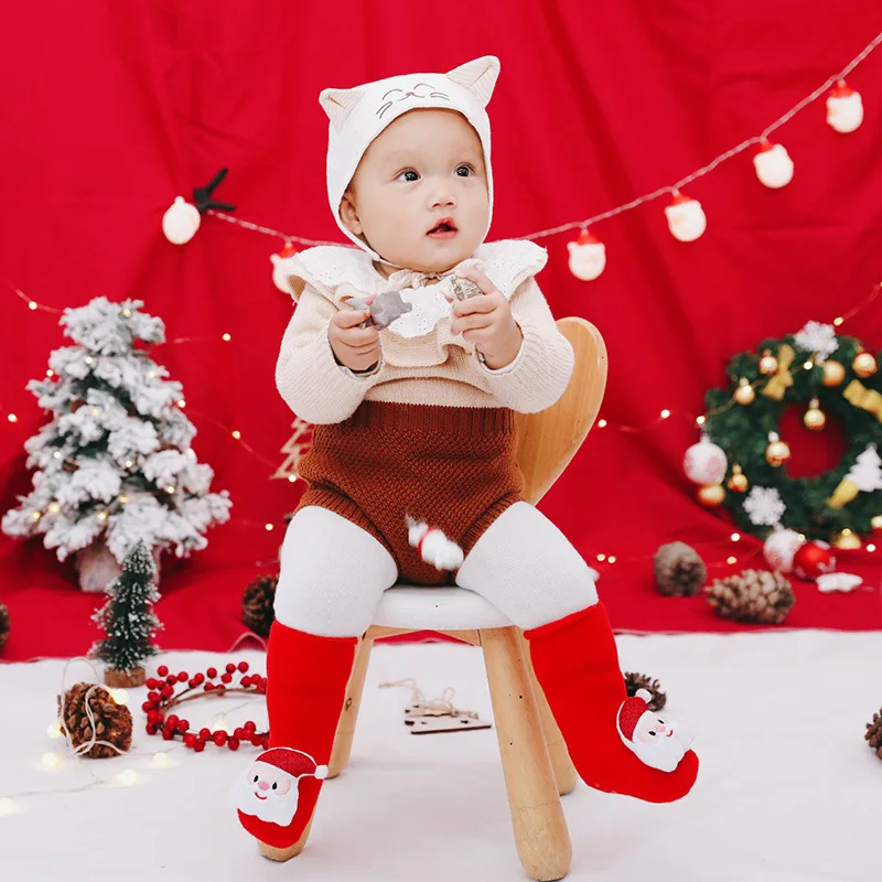 Niedliche Winterstiefel für Kleinkinder, weiche Sohle, Schneeschuhe für Kleinkinder, Jungen und Mädchen, warme, mit Fleece gefütterte Weihnachtsgeschenkstiefeletten