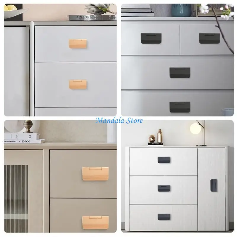 U2JC Easy Installation Elegant Drawer Handle Portable for a Contemporary Look