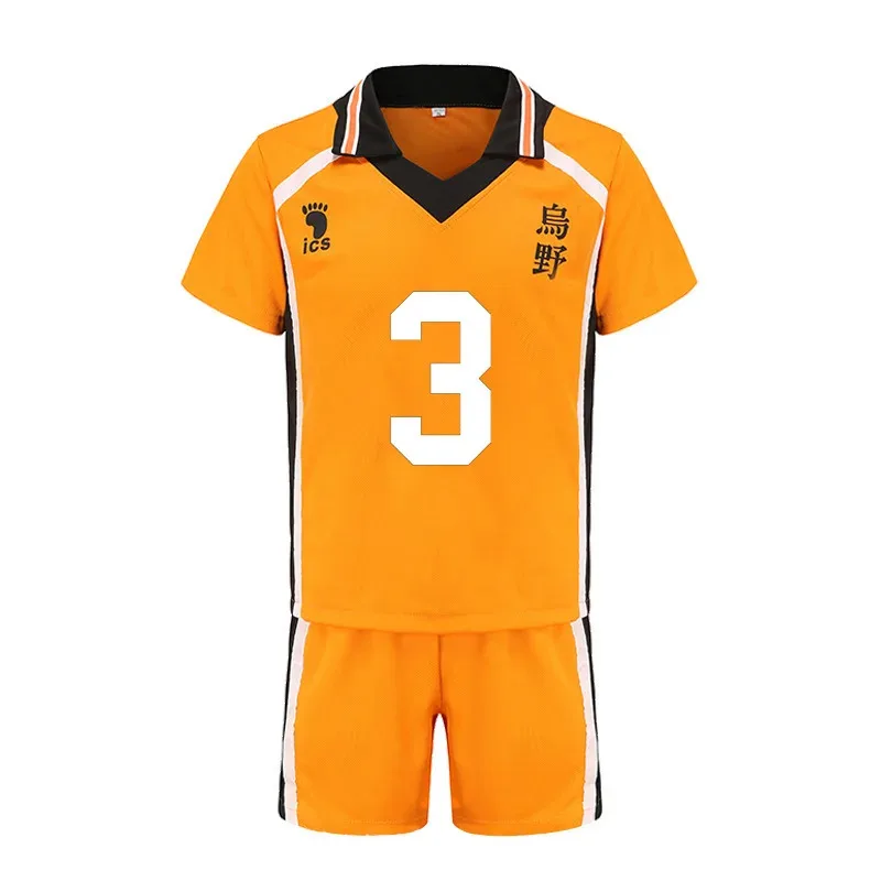 Anime Haikyuu!! Karasuno Yu Nishinoya disfraces Cosplay Noya San camiseta de voleibol Hinata Shoyo ropa deportiva Haikyuu camisas