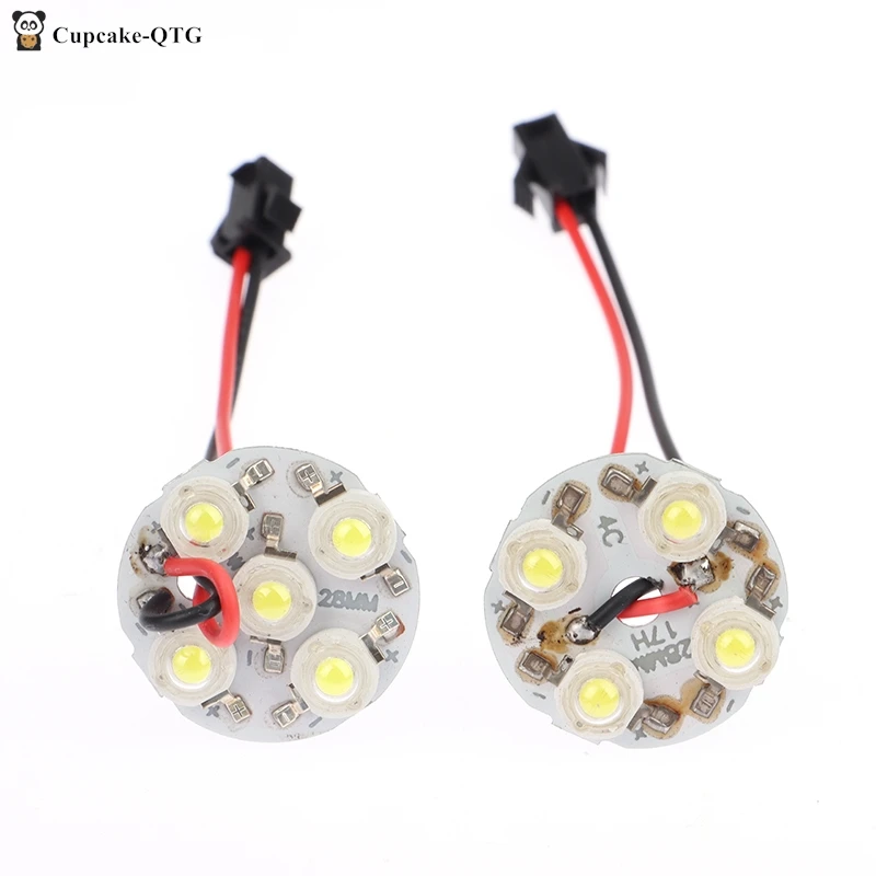 1 sztuka wysokiej jasności 3W 4W 5W koralik świetlny tablica świetlna okrągłe światło koraliki AC 220V 23/28mm żarówka reflektor Chip LED