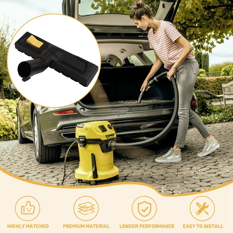 AD-Multipurpose Floor Tool Compatible For Karcher SE5 SE6 WD2 WD3 WD4 WD5 WD6 WD6P WD7 Vacuum Cleaner (35 Mm)