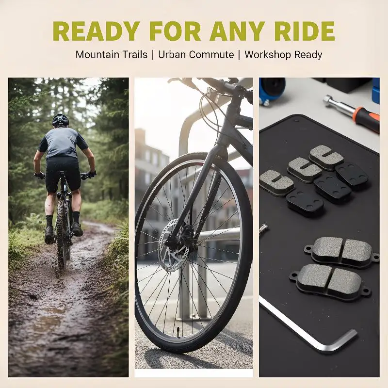 

Premium Disc Brake Shoe Pads Fit 2 Stroke Pocket Bike 43 47 49 79 97 100cc Perfect for DIY Maintenance All Riding Styles