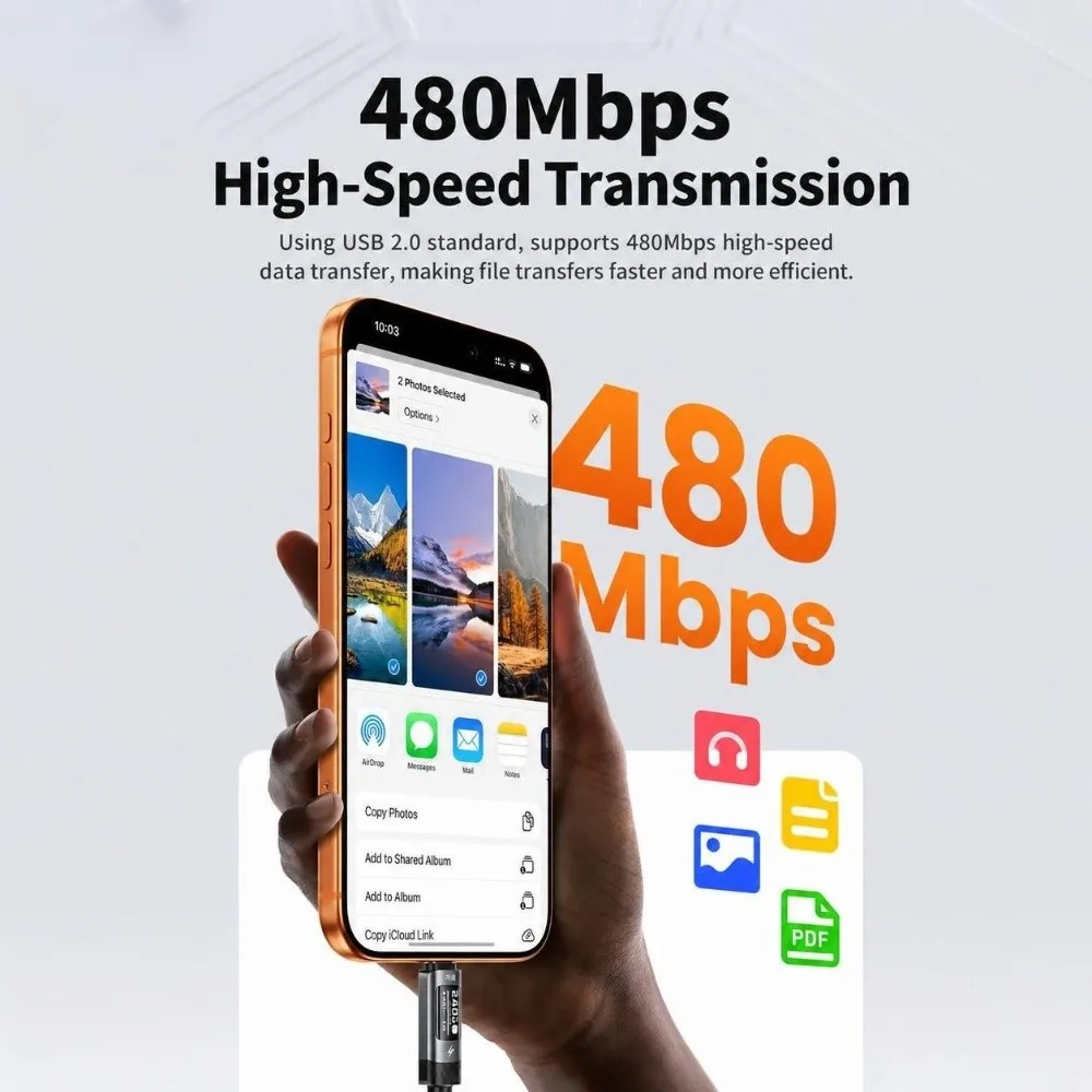 240W USB C Charging Cable PD 3.1 Real Time Readout Digital Display Cable Type C To USB C for MacBook For Notebook For Mobile