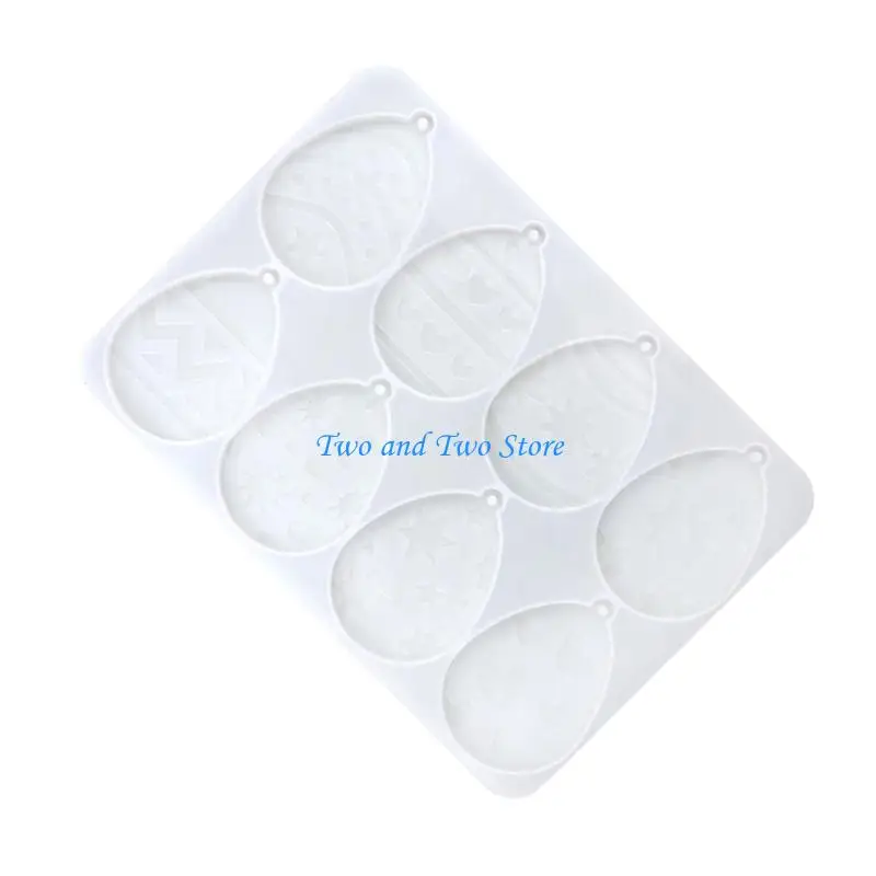 

HX6F Versatile Bear Eggs Pendant Mold Sturdy Bear Eggs Pendant Accessory Creating Silicone Mold for Jewelry Designers