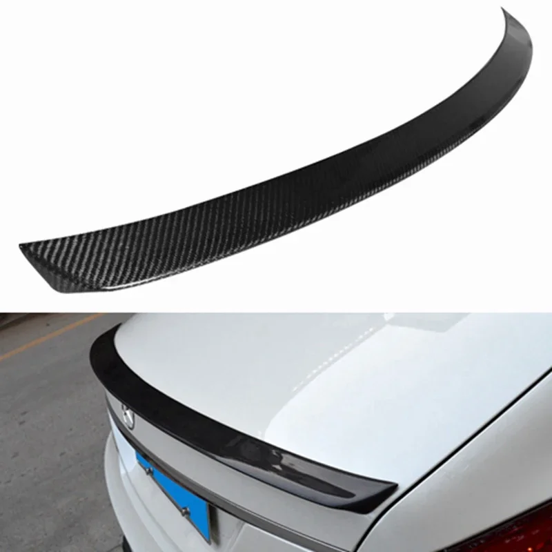 For Mercedes CLS Spoiler Cls Class W218 Carbon Fiber Rear Trunk Spoiler CLS 350 550 500 cls63  Wing 2011 - UP view 2