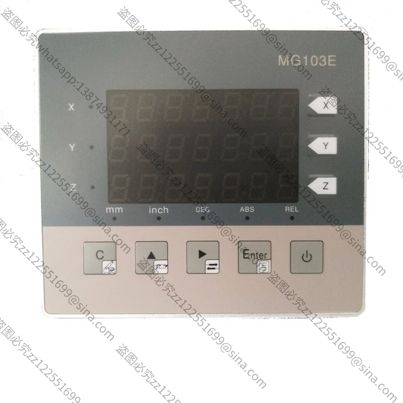 It Is Suitable for Magnetic Grid Digital Display MG103E Three-axis Power Supply Display, Magnetic Scale Reader Measuring Display