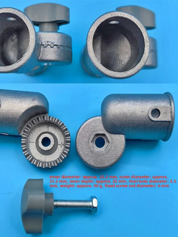 كرسي صيد قابل للتعديل من الألومنيوم مع مسند ظهر قابل للطي، ملحقات محسنة للتخييم والسفر في الهواء الطلق