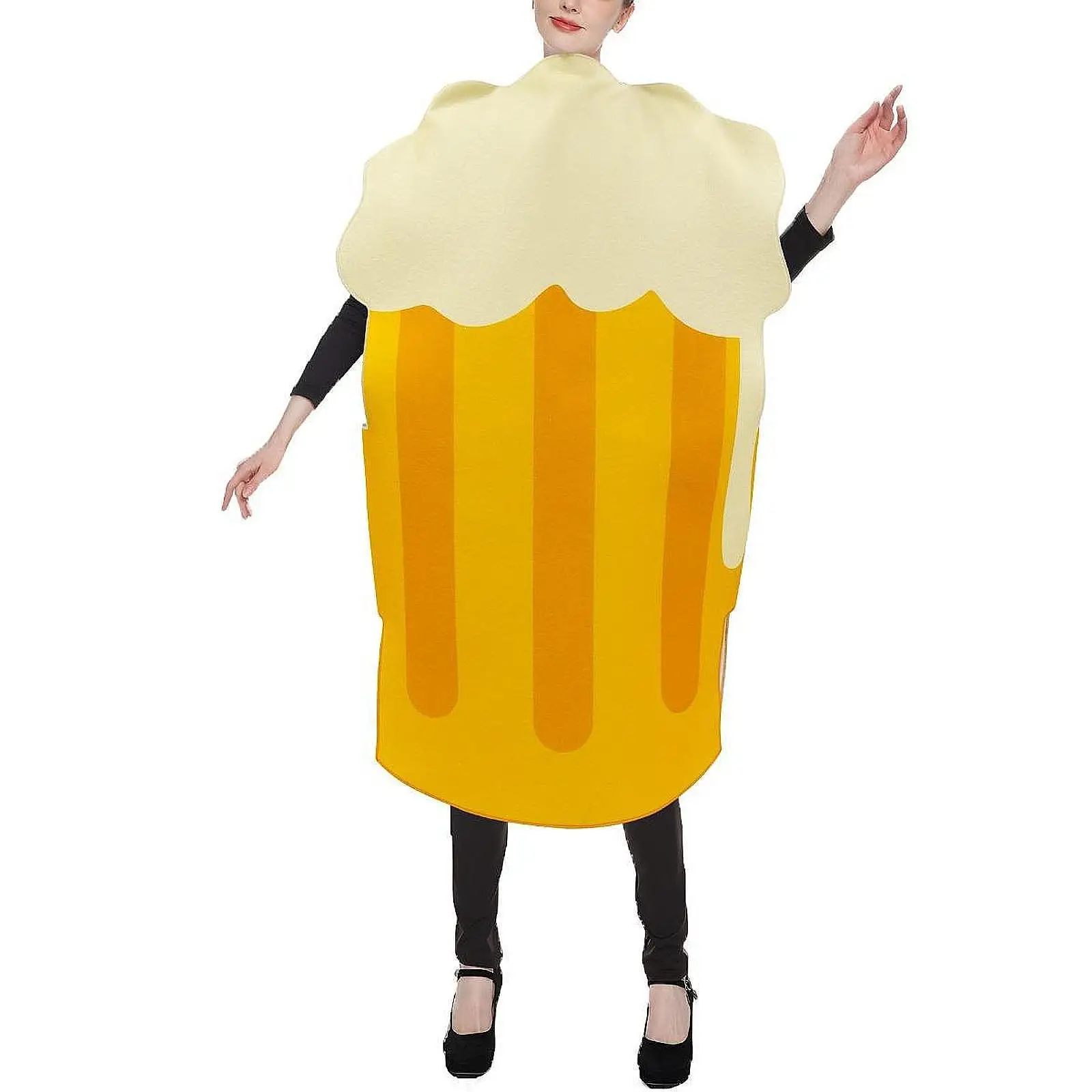 Beer Festival Costume Dressing up Reusable Decor Clothing Drink Outfit for Adults Women Men Themed Party Carnival Pretend Play