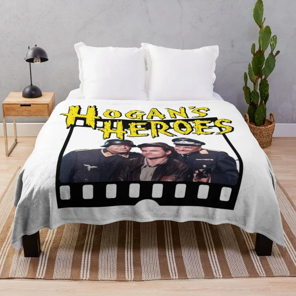 

Hogan's Heroes Papa Schultz Throw Blanket Plush Tourist blankets ands Blankets