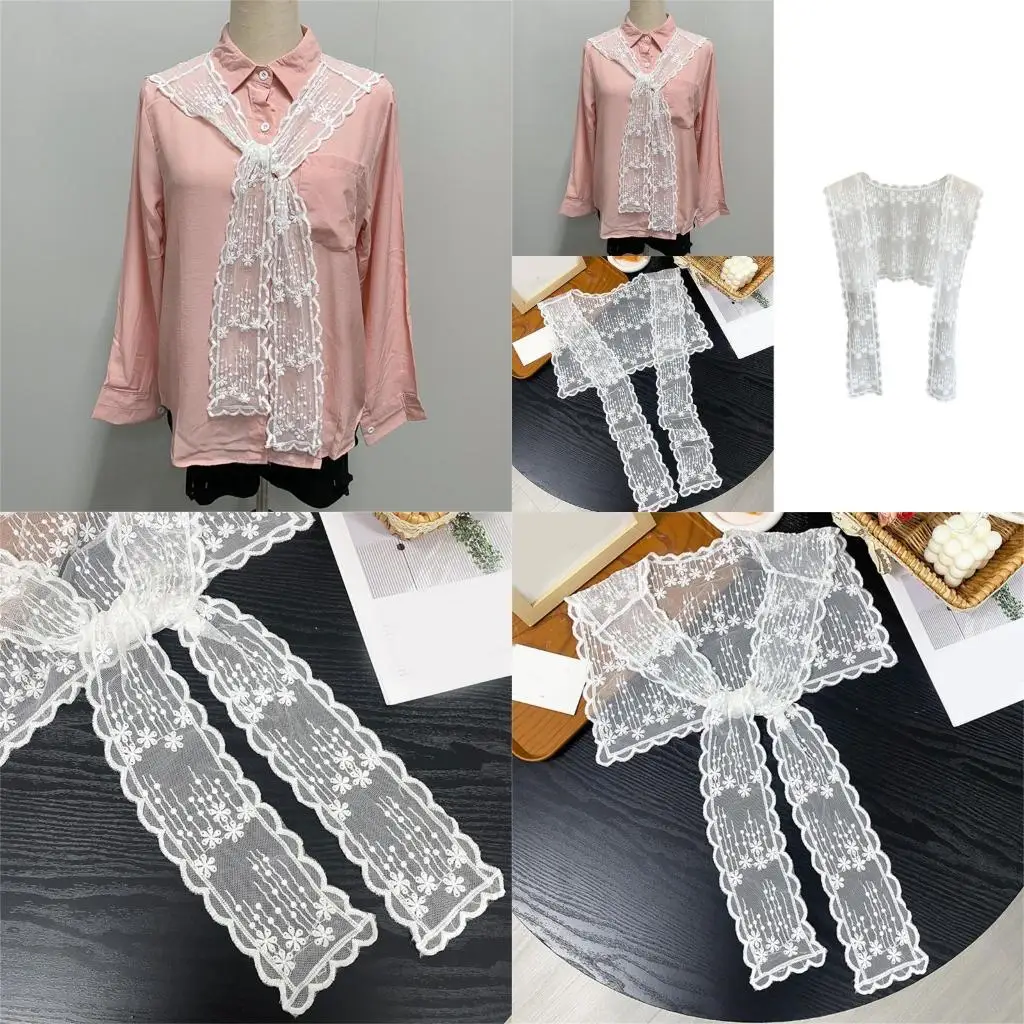 

R1WE Женская мода мода цветок кружевной шарнир