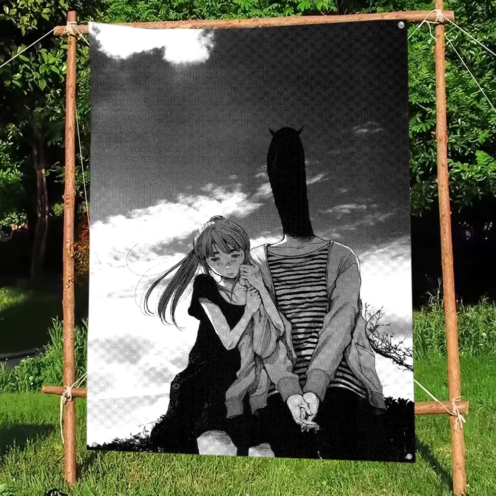 

Goodnight Punpun Flag DIY Flag For Family Group Party Living Room Home Dorm Decor Wall Art Decor Banner