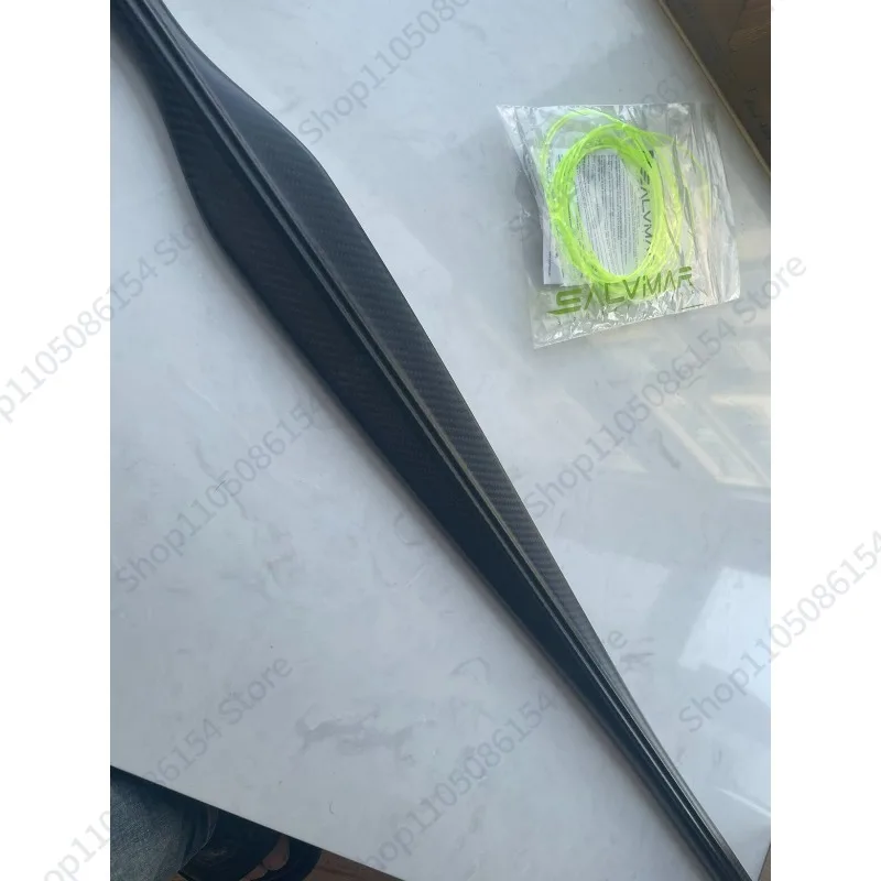 Carbon fiber tube flat tube, pure carbon 3k matte carbon fiber tube, length 90-100