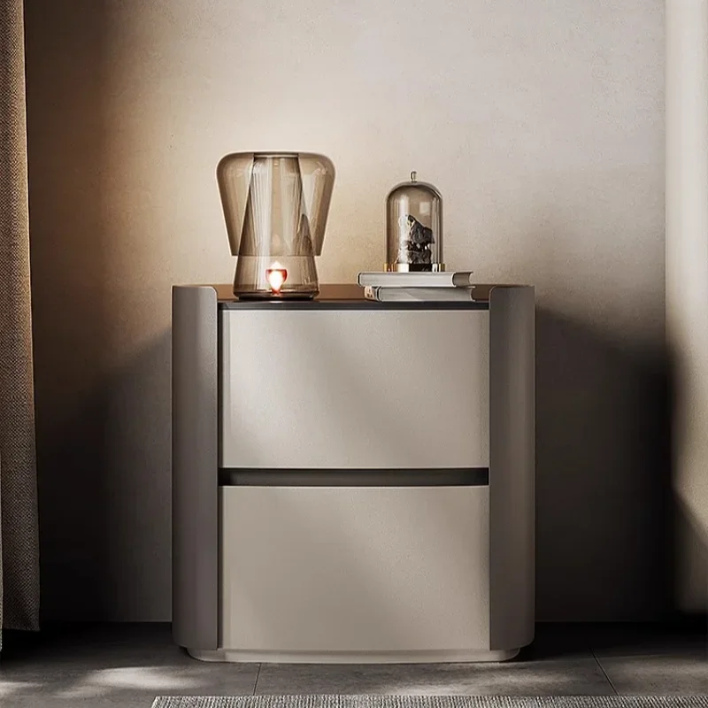 

Wood Drawer Nightstand Bedroom Minimalist Storage Beds Modern Nightstand Nordic Cool Trendy Muebles Para El Hogar Furniture