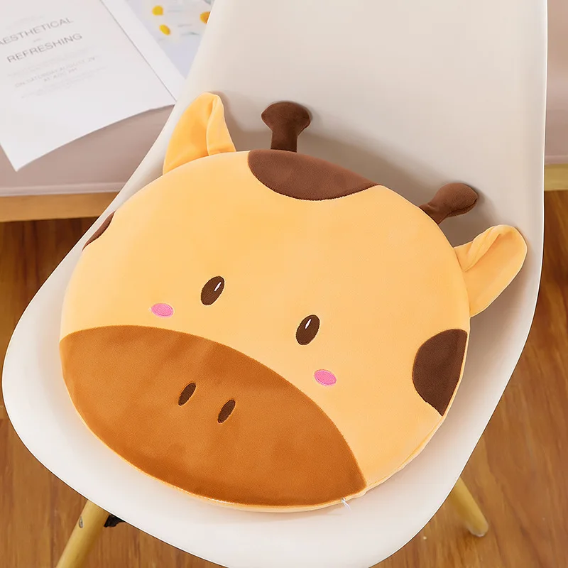 

Giraffe Shaped Memory Foam Cushion Car Seat Office Chair Sofa Window Seat Japanese Floor Truck Interior Ergonomic Pad