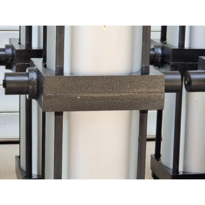 QGB Series Heavy Duty Steel Cap Pneumatic Cylinder with Pivot Shaft for Metallurgy Steelmaking view 2
