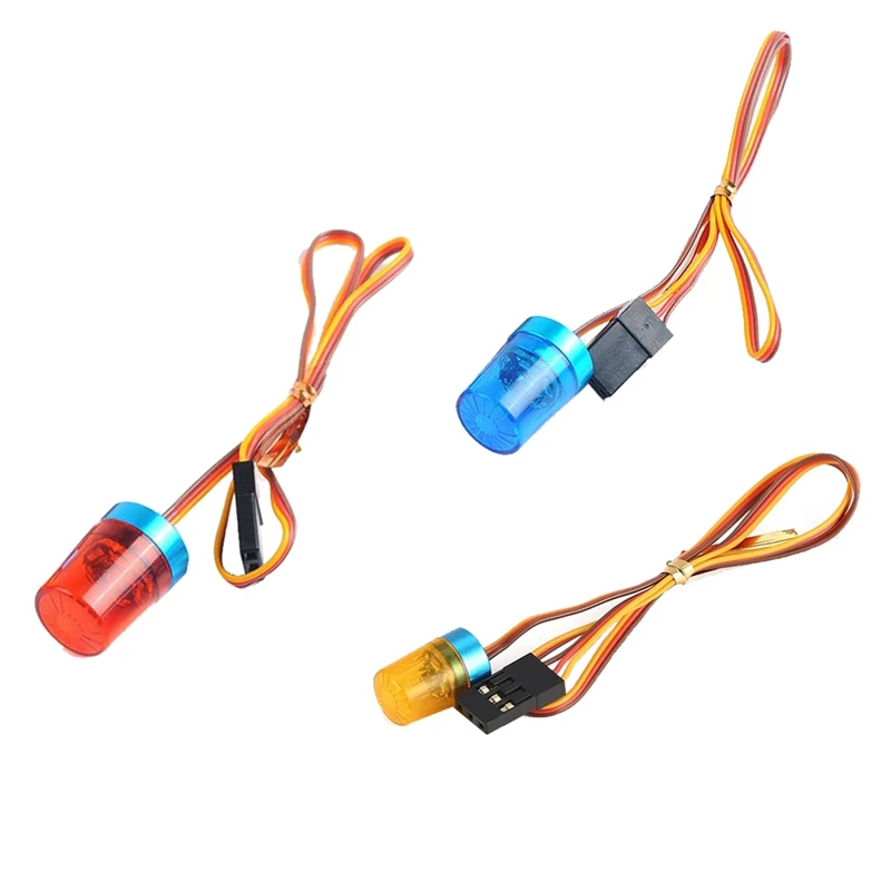 LED Lamp Strobing-Blasting/Flashing/Rotating Light For 1/10 RC Model Car 1:14 Tamiya Tractor RC Engineering Truck