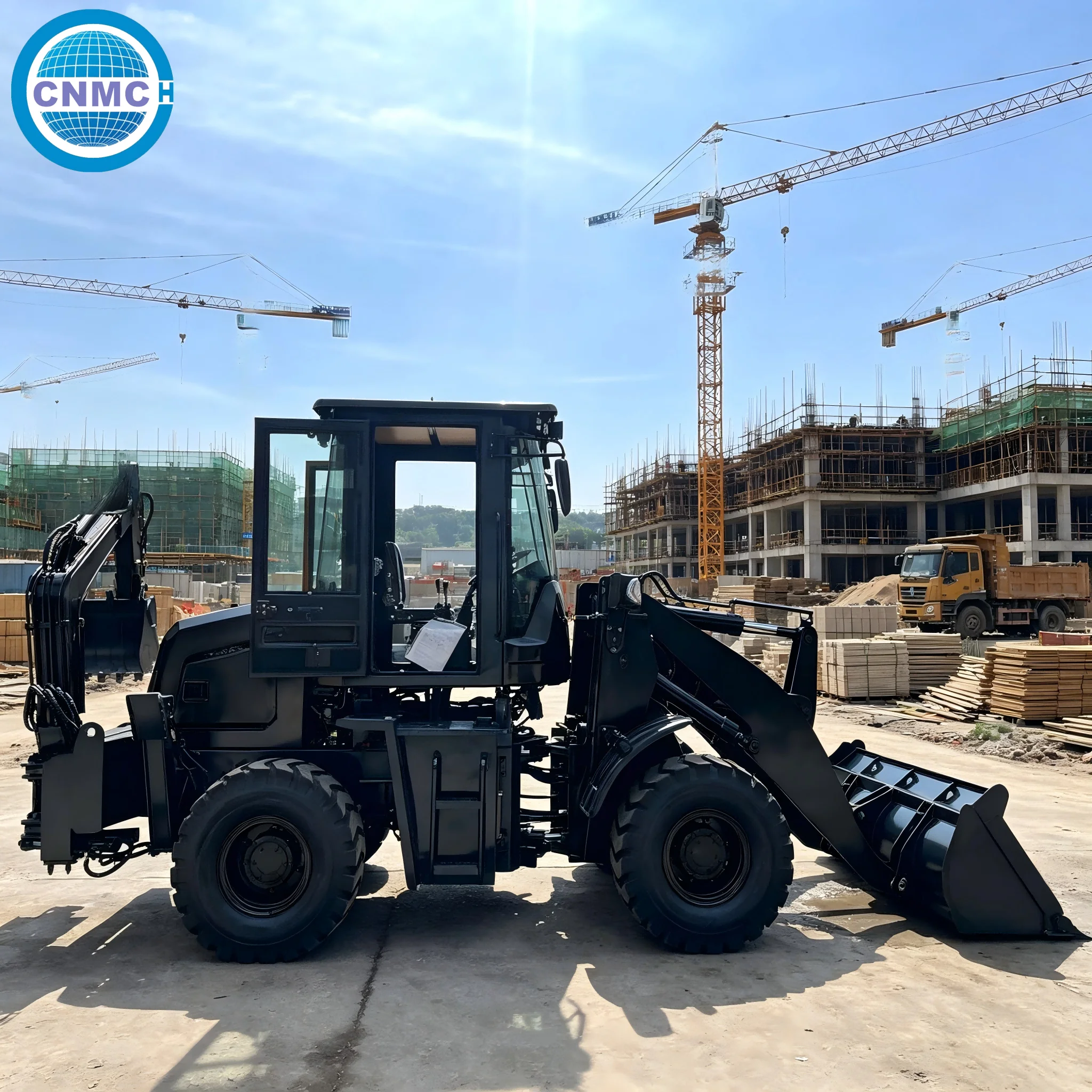 CN10-80 4x4 Wheel Excavator Lo - Tractor Backhoe review and price
