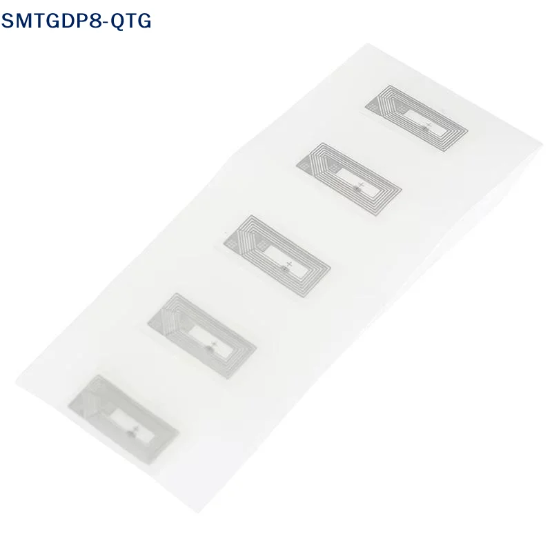 Lot de 10 autocollants NFC NTAG213 rectangulaires, réinscriptibles, étiquettes RFID intelligentes programmables pour tous les téléphones NFC
