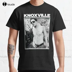 Johnny Knoxville   Classic T-Shirt Womens Crewneck Tshirt Custom Gift Breathable Cotton Outdoor Simple Vintag Casual T Shirts