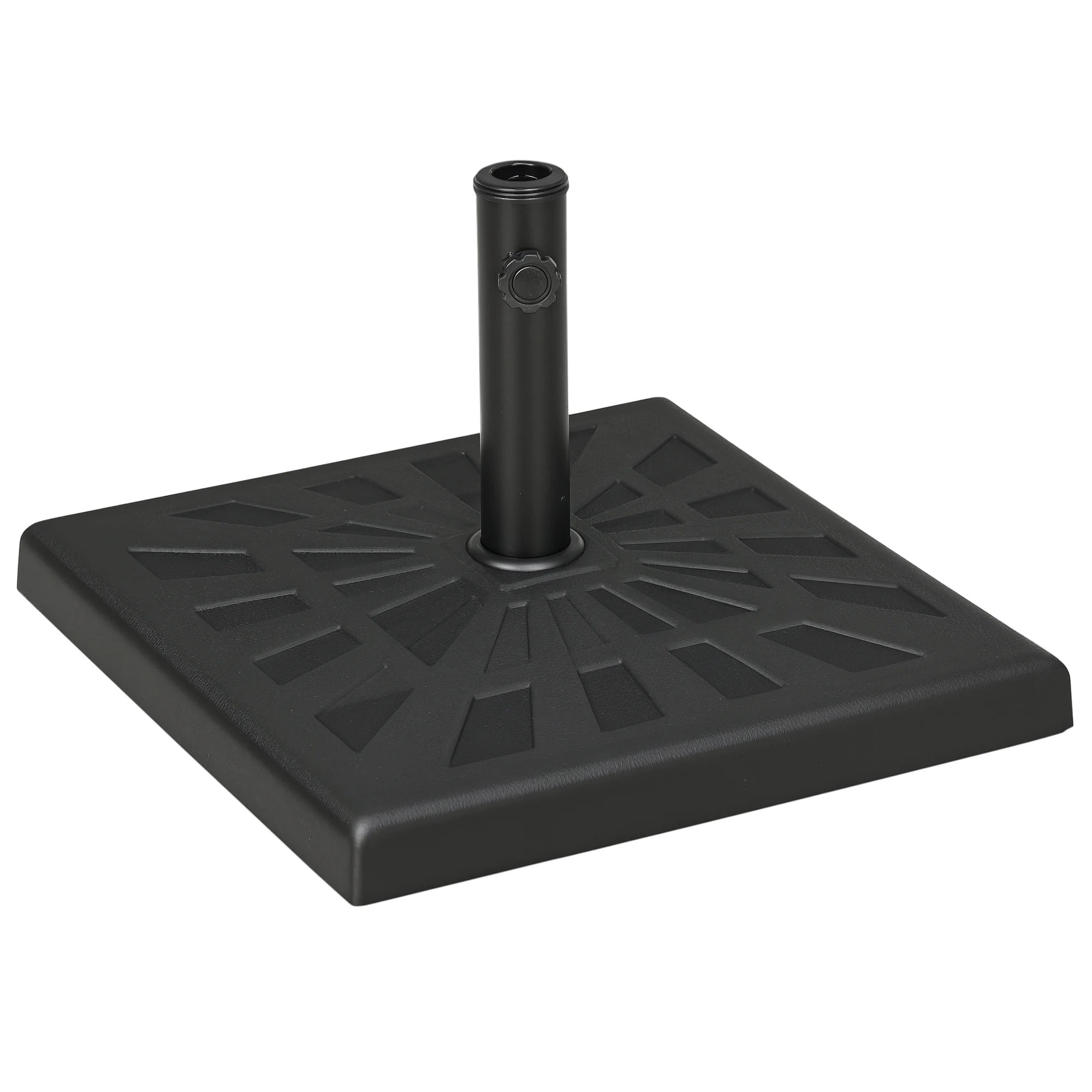 Base Para Sombrilla De Resina 19 Kg Para Mástil De Ø32/38/48Mm Para Jardín, Terraza, Patio 51X51X32 Cm Netro — -68%, 225.82€ Coupon, from 106.27€ – 68% descuento – €106.27