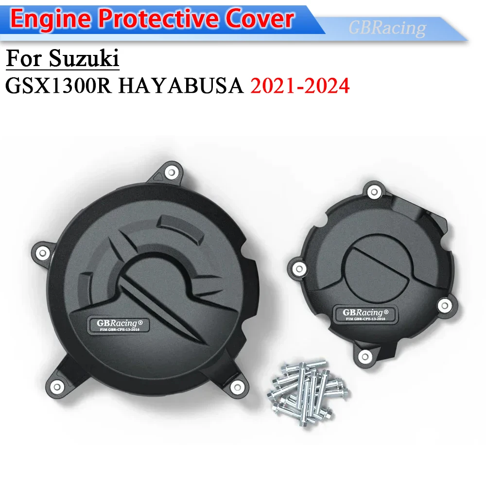 

For GB Racing Engine Cover GSX1300R HAYABUSA 2021-2024 For SUZUKI Motorcycle Alternator Clutch Protection Cover Accessories