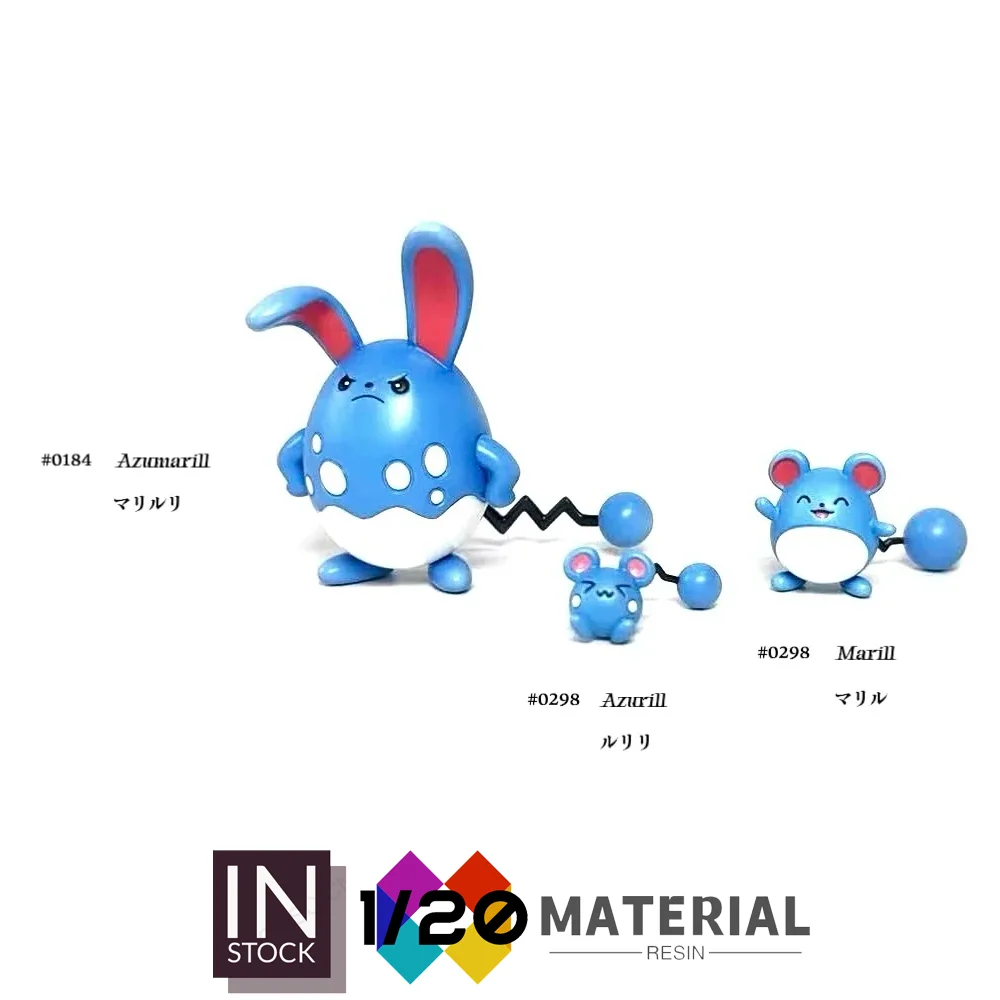 

[In Stock]1/20 Resin Scale World [FOG] - Marill & Azumarill & Azurill