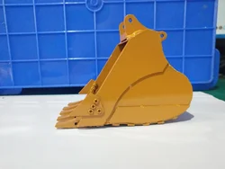 Upgrade Full Metal Bucket For Huina 580 23 Channel Excavator 1:14 RC Metal Excavator Parts