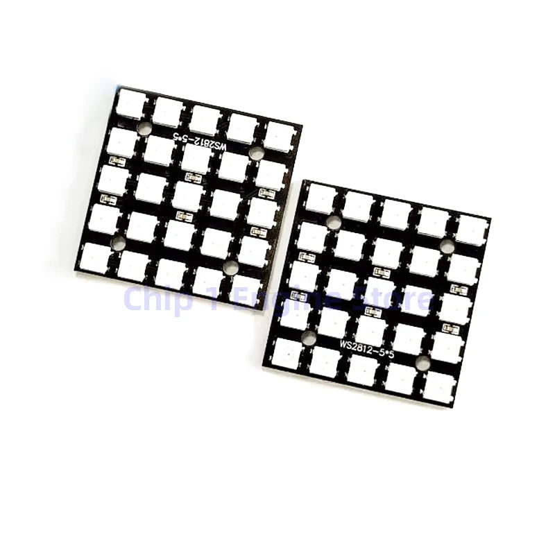 25 bit 5x5 LED Matrix Module WS2812B 5050 RGB LED Built-in full color drive light development board
