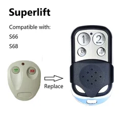 For SUPERLIFT S80/SL1/SL2 /S26/S66/S60 Motor SUPER LIFT Garage Remote Control 433.92MHz Rolling Code